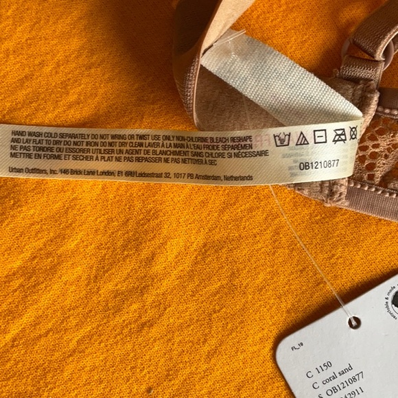 Free People Sand Hyper Plunge Underwire Bra Size XS, NWT - Picture 9 of 10